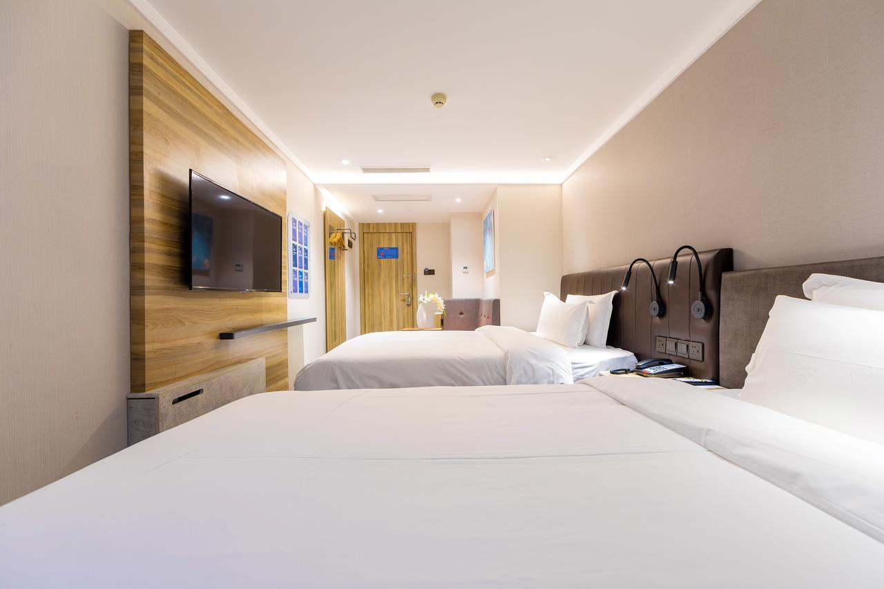 Hanting Premium Hotel Shanghai Dapu Bridge Riyueguang Shopping Mall Экстерьер фото