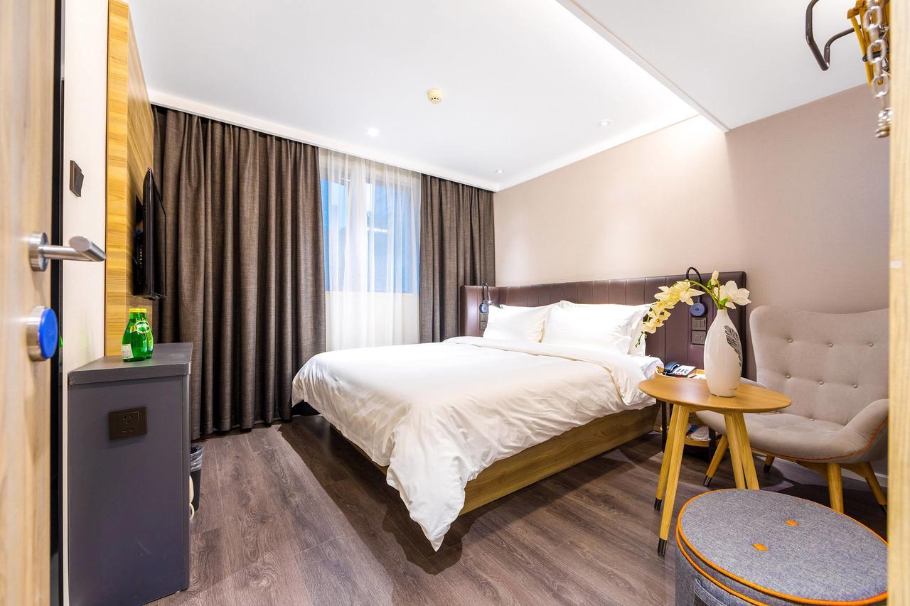 Hanting Premium Hotel Shanghai Dapu Bridge Riyueguang Shopping Mall Экстерьер фото