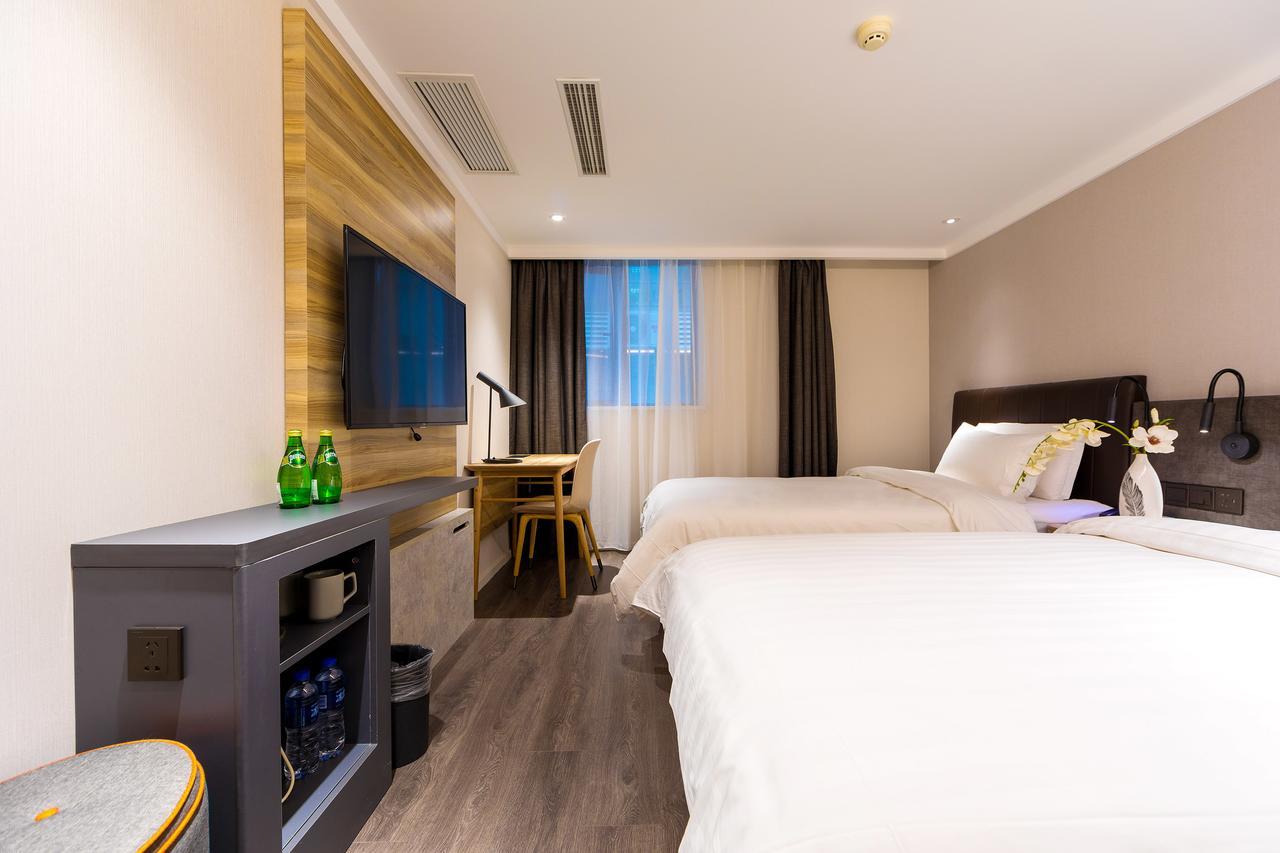Hanting Premium Hotel Shanghai Dapu Bridge Riyueguang Shopping Mall Экстерьер фото
